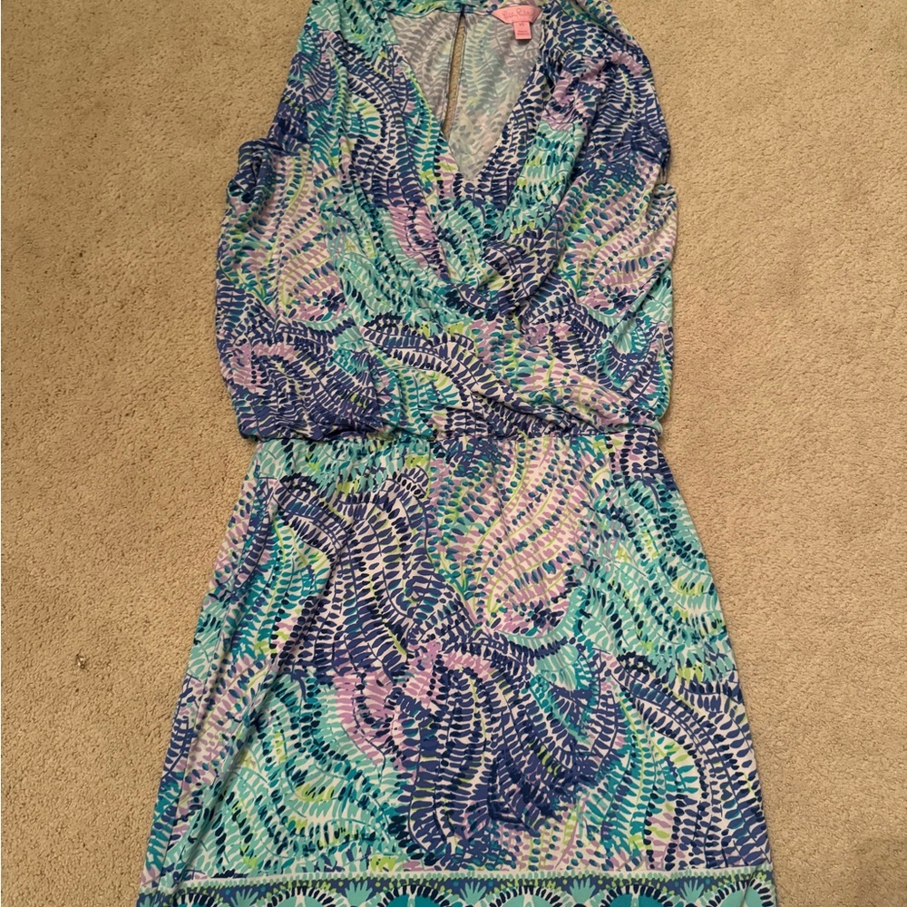 Lilly Pulitzer Leaf Print Dress